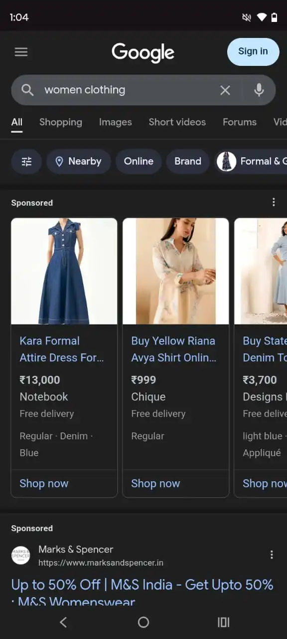 google Zene Ads